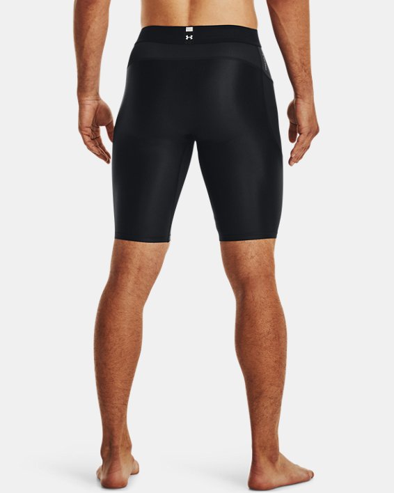 Men's UA Iso-Chill Compression Long Shorts in Black image number 1